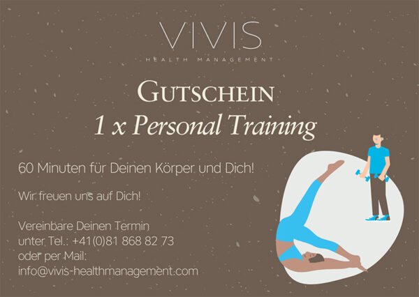 Gutschein Personal Training in St. Moritz